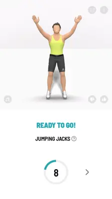 Dumbbell Workout at Home android App screenshot 4